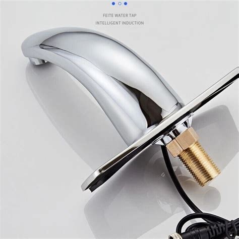 Smart Automatic Infrared Sensor Faucets Touchless Bathroom Basin Sink ...