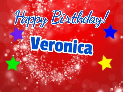 Happy Birthday Veronica GIF 8