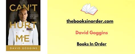 David Goggins Books In Order | Can't Hurt Me, Never Finished