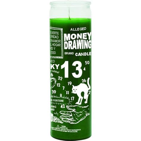 Money Drawing 7 Day Glass Candle - Etsy