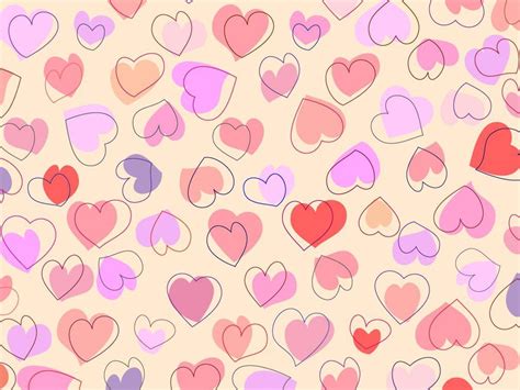 Cute Hearts Backgrounds - Wallpaper Cave