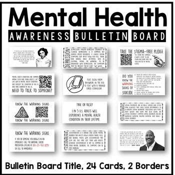 Mental Health Awareness Bulletin Board Calendula Benefits, Lemon Benefits, Heart Attack Symptoms ...