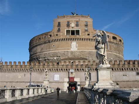 Visit Castel Sant Angelo in the evening as to enjoy the beautiful sunset and night views of Rome ...