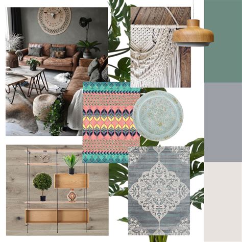 bohemian mood board final Interior Design Mood Board by kevinjgr ...