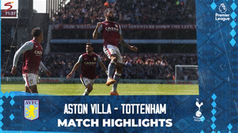 Aston Villa v Tottenham Hotspur | Match in 3 Minutes | Premier League ...