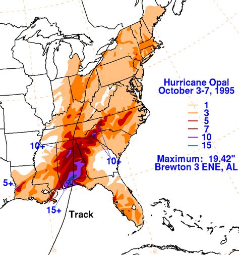 Hurricane Opal - October 3-7, 1995