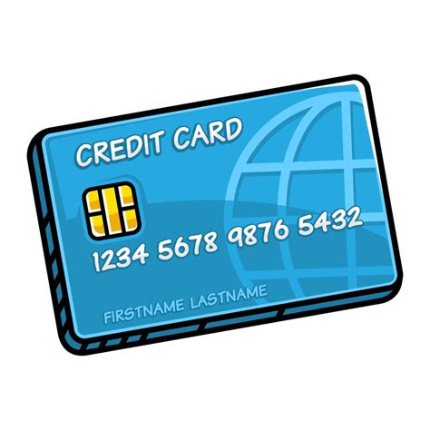 Credit Card 546518 Vector Art at Vecteezy