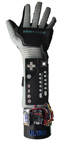 Power Glove Ultra – A virtual reality controller based on the NES Power Glove, using Arduino