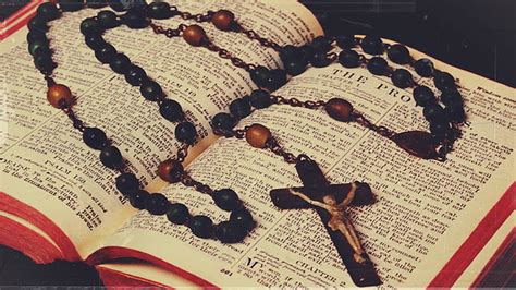 HD wallpaper: black and brown rosary, Holy Bible, holy rosary, cross, Jesus Christ | Wallpaper Flare