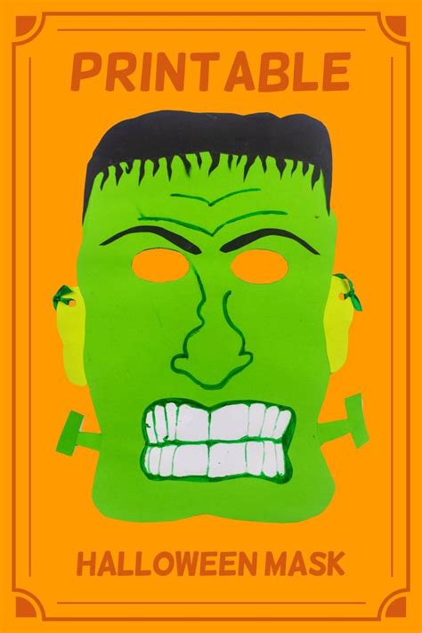 Frankenstein halloween mask – Artofit