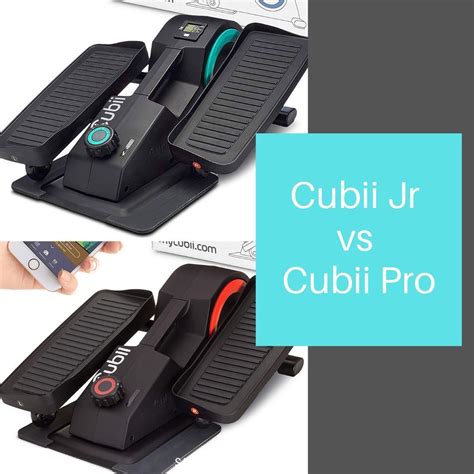 Cubii Jr vs. Cubii Pro - Is the Upgrade Worth It?