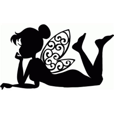 Silhouette Tinkerbell at GetDrawings | Free download