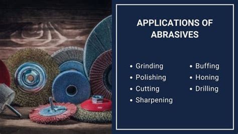 Abrasive Material Types & Industrial Applications of Abrasives ...