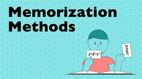 Memorization Methods and Why They Work - YouTube