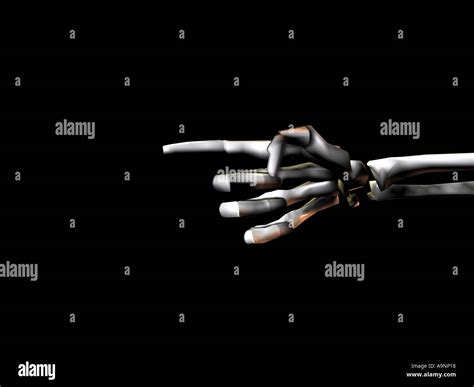 Skeleton Hand Pointing High Resolution Stock Photography and Images - Alamy