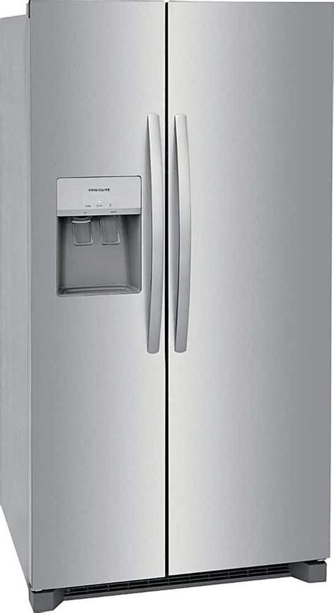 Customer Reviews: Frigidaire 25.6 Cu. Ft. Side-by-Side Refrigerator Stainless Steel FRSS2623AS ...