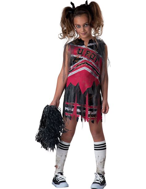 Disfarce pompom girl zumbi menina- Premium Halloween: Disfarces ...