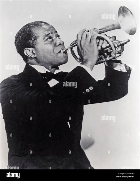 LOUIS ARMSTRONG - US jazz musician Stock Photo - Alamy