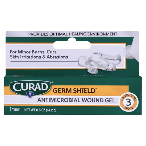 Curad Silver Solution Antimicrobial Silver Wound Gel - Shop Antiseptics ...