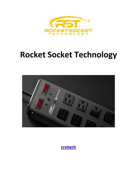 Rocket Socket Technology by RocketSocketTechnology - Issuu