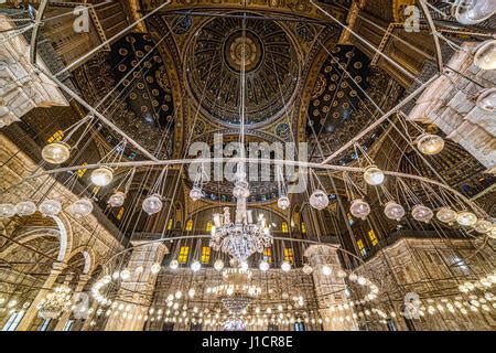 Mohamed Ali Mosque interior in the Saladin Citadel of Cairo, Egypt ...