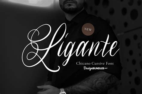 Ligante - Chicano Cursive Font