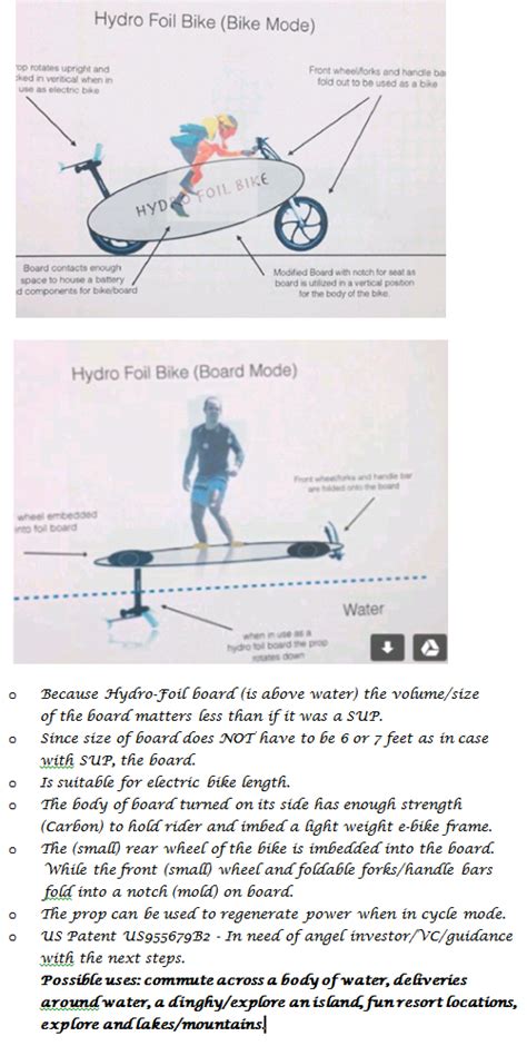 HydroFoil Electric Bike - SCAM & Jokes - eSurfboard, Jetboard & eFoil Forum