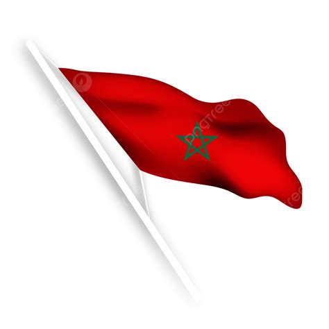 Morocco Waving Flag, Morocco Flag, Morocco, Morocco Morocco Flag PNG ...