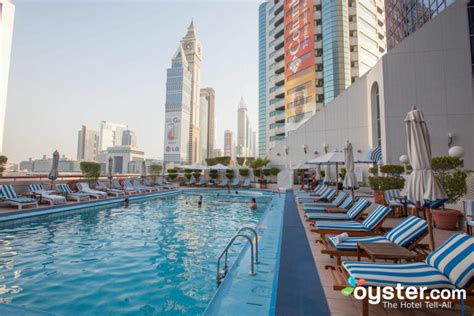 Crowne Plaza Dubai - The Pool at the Crowne Plaza Hotel Dubai | Oyster ...