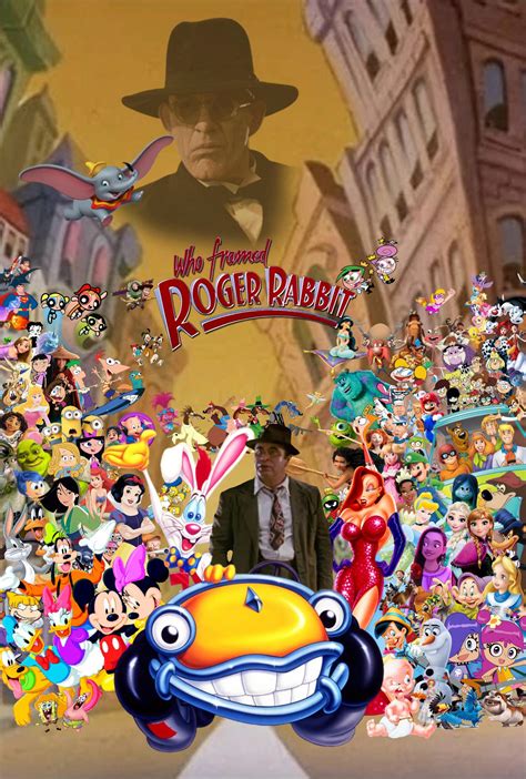 Who Framed Roger Rabbit Poster with New Characters by JustinAdventure ...