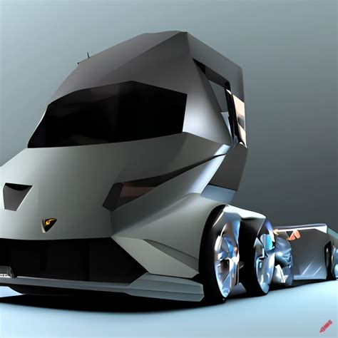 Futuristic Lamborghini semi Truck 6 by Jesse220 on DeviantArt