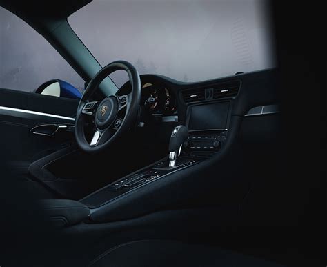 Porsche 911 carrera s 2014 interior 3d visualisation on Behance