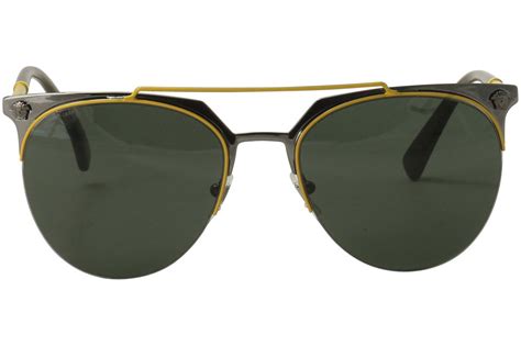 Versace Men's 2181 Round Sunglasses