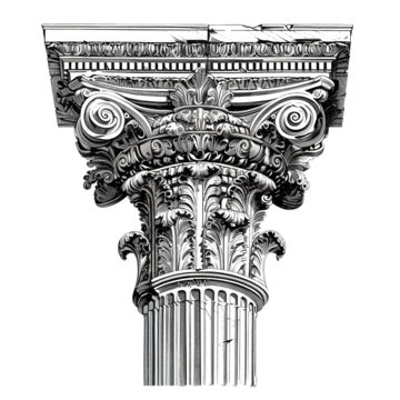 Capital Ephesus Vintage Engraving, Capital, Canterbury, Cathedral PNG Transparent Image and ...