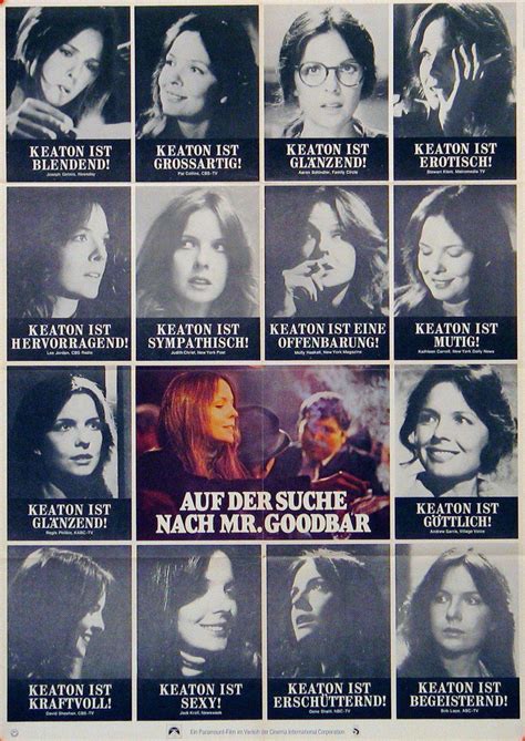 Looking for Mr. Goodbar Movie Poster 1977 German A1 (23x33)