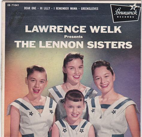 DJ Twain's Lawrence Welk Collection: LAWRENCE WELK Presents THE LENNON SISTERS (45 RPM)