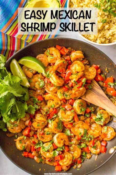 Quick + Easy Mexican Shrimp Skillet (+ video) - Family Food on the Table