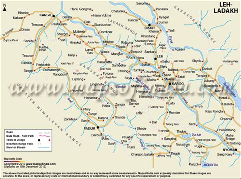 Map Of Leh Ladakh – Verjaardag Vrouw 2020