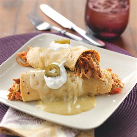 Turkey Enchiladas Verdes Recipe | Taste of Home