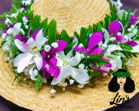 Custom Handmade Haku Lei Poʻo - Lin's Lei Stand