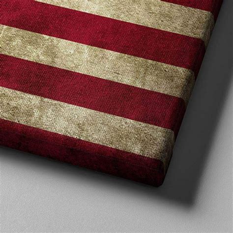 Rustic Flag American Flag Framed Art Flag Wall Panel Wall Art | Etsy