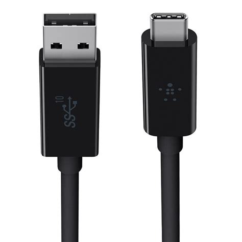 3.1 USB-A to USB-C Cable - 3.3ft/1m, 10Gpbs | Belkin