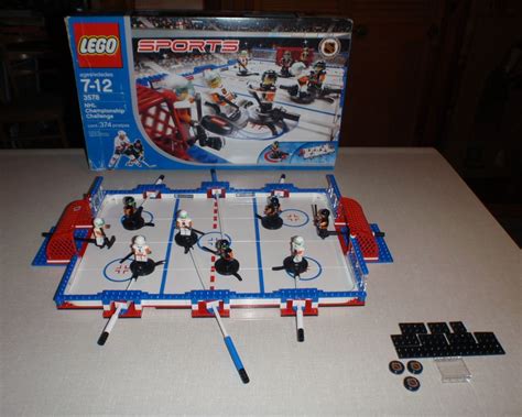 Lego Hockey | Lego hockey, Hockey birthday, Hockey