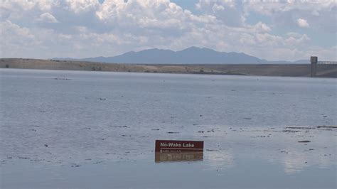 High water at Cochiti Lake floods beach, parking lot, and other structures – KRQE NEWS 13 ...