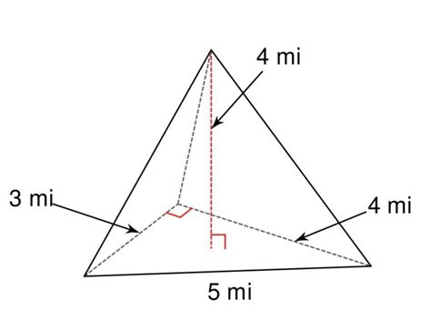 How to find the volume to this triangular pyramid? - brainly.com