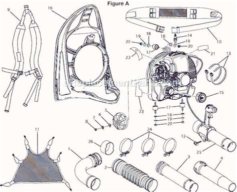 Exploring the Structure of Ryobi Gas Blower with Detailed Parts Diagram