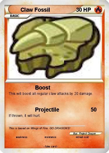 Pokémon Claw Fossil 2 2 - Boost - My Pokemon Card