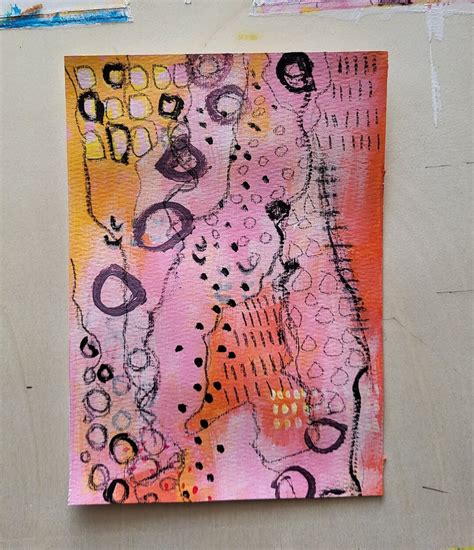 Pink Abstract Wall Art Pink Wall Art Colorful Wall Art - Etsy