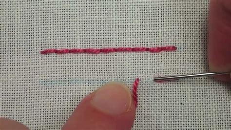 Backstitch - YouTube