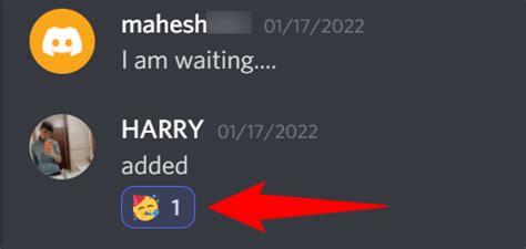 How to React to a Message on Discord